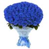 Фото товара 101 синяя роза (крашеная) в Ирпени