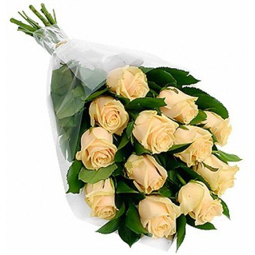 Фото товара 11 кремовых роз в Ирпени
