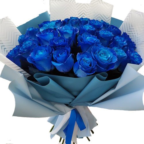 Фото товара 33 синие розы в Ирпени
