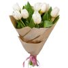 Фото товара 11 белых тюльпанов в Ирпени