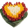 Фото товара 151 тюльпан в шляпной коробке в Ирпени