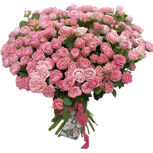 Фото товара 33 кустовые пионовидные розы в Ирпени