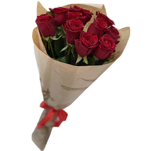 Фото товара Букет красных роз 11 шт в Ирпени