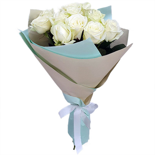 Фото товара Букет белых роз (11 шт) в Ирпени